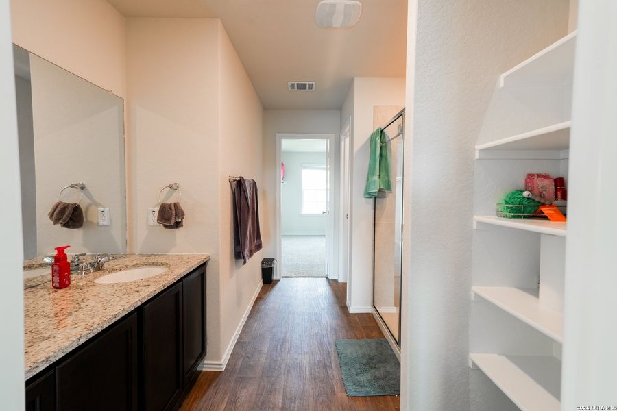 Furnished interior view inside a new home in Redbird Ranch, San Antonio (Image 4).