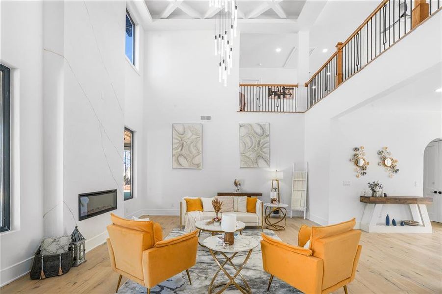 Furnished interior view inside a new home in , Lawrenceville (Image 52).