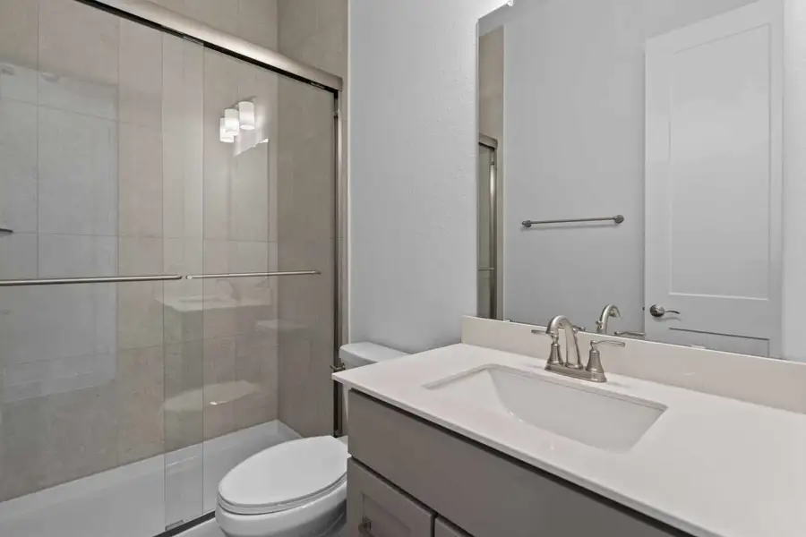 Furnished interior view inside a new home in Wood Leaf Reserve, Tomball (Image 5).