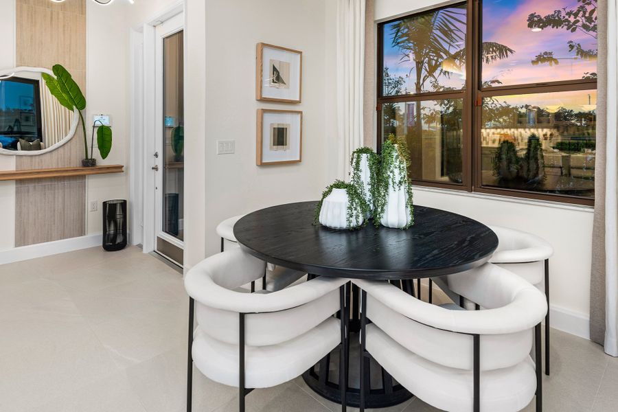 Representative furnished interior of a home built from the Bismarck by GL Homes in Valencia Parc at Riverland, Port St. Lucie (Image 7).