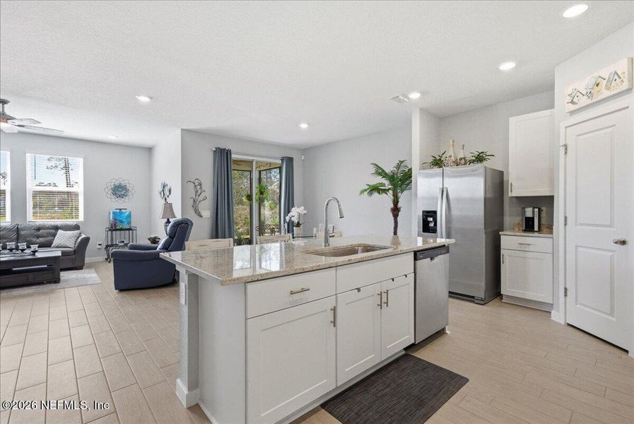 Furnished interior view inside a new home in , Palm Coast (Image 34).