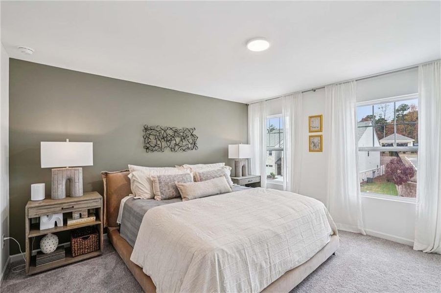 Furnished interior view inside a new home in Leydenview, Mableton (Image 21).