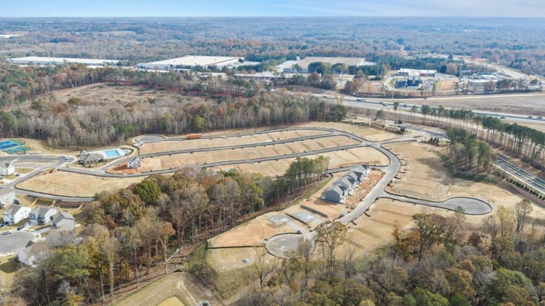 Site preparation for new homesites in Braselton Village, Braselton (Image 31).
