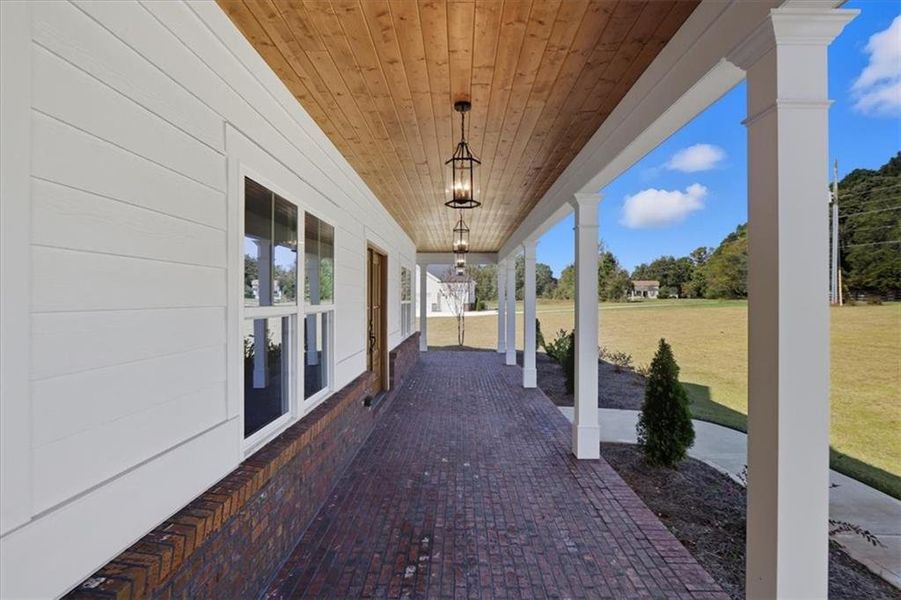 Exterior details and patio area of a home in , Monroe (Image 31). Exterior details and patio area of a home in , Monroe (Image 31).