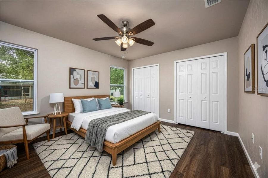 Furnished interior view inside a new home in , Gainesville (Image 11).