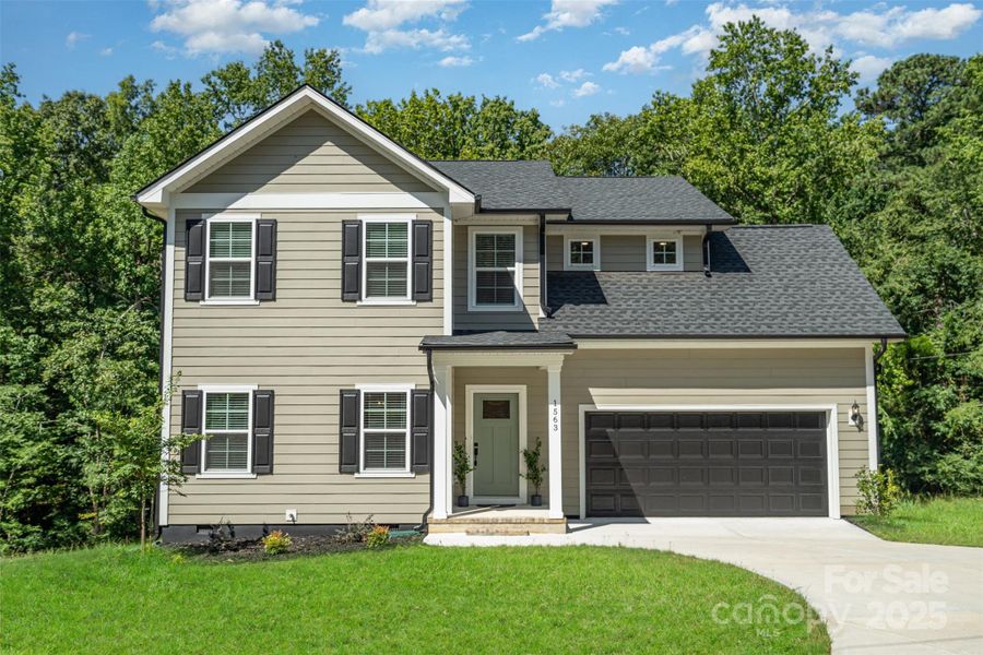 Front exterior of a new home in , Fort Lawn, SC, highlighting curb appeal (Image 22).