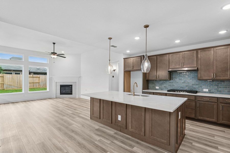 Furnished interior view inside a new home in Riceland 50’ Front Load Homesites, Mont Belvieu (Image 3). Furnished interior view inside a new home in Riceland 50’ Front Load Homesites, Mont Belvieu (Image 3).