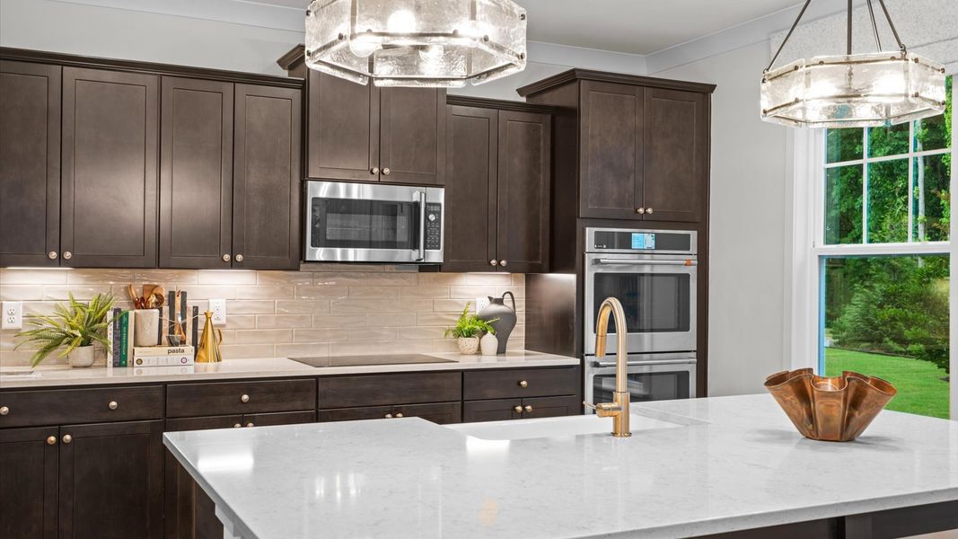 Representative furnished interior of a home built from the Pelham by DRB Homes in Mason Glenn, Franklinton (Image 11).