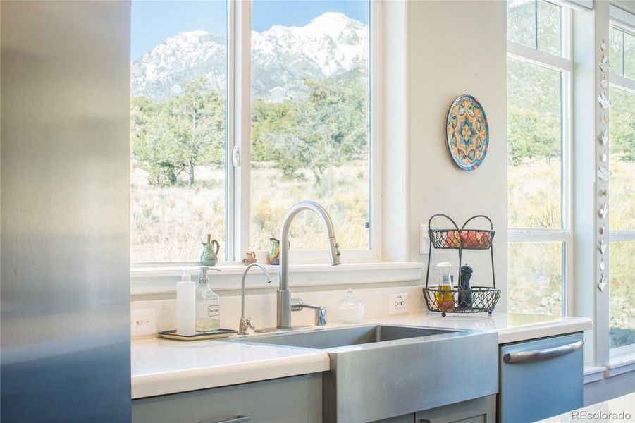 Furnished interior view inside a new home in , Crestone (Image 10).