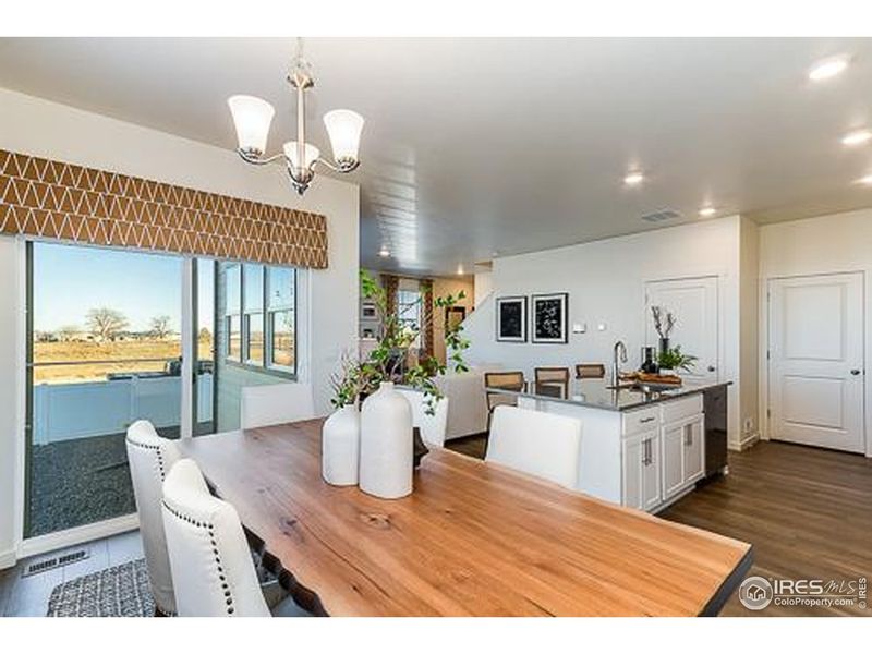 Furnished interior view inside a new home in Prairie Song, Windsor (Image 9).