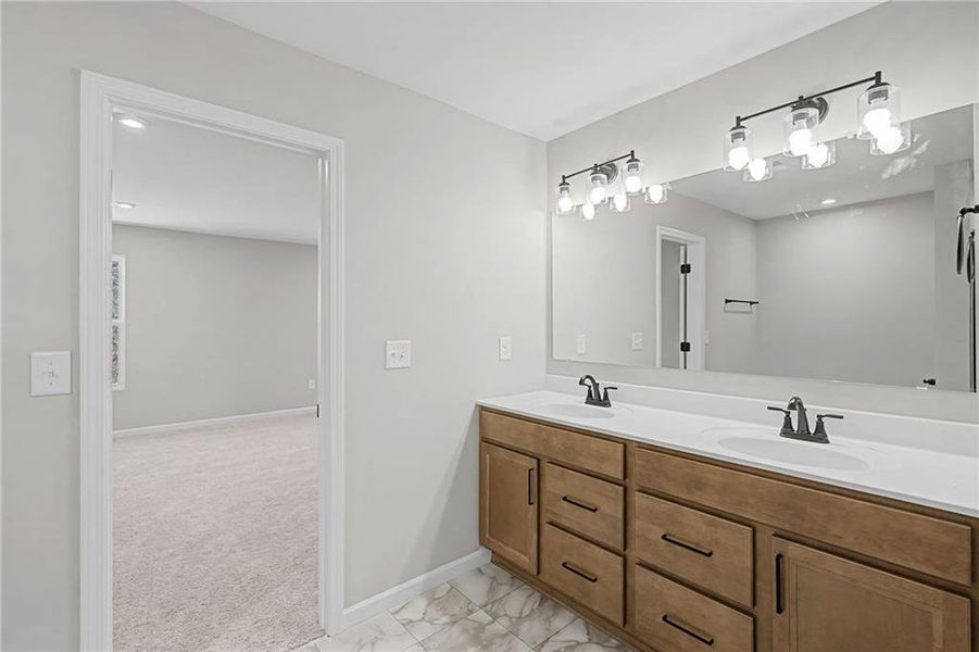 Furnished interior view inside a new home in Twin Lakes, Hoschton (Image 5). Furnished interior view inside a new home in Twin Lakes, Hoschton (Image 5).