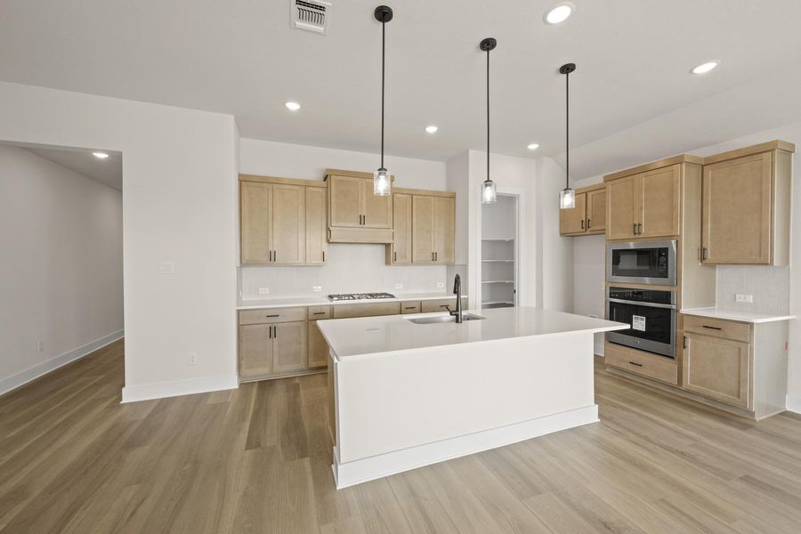 Furnished interior view inside a new home in Treeline, Justin (Image 12).