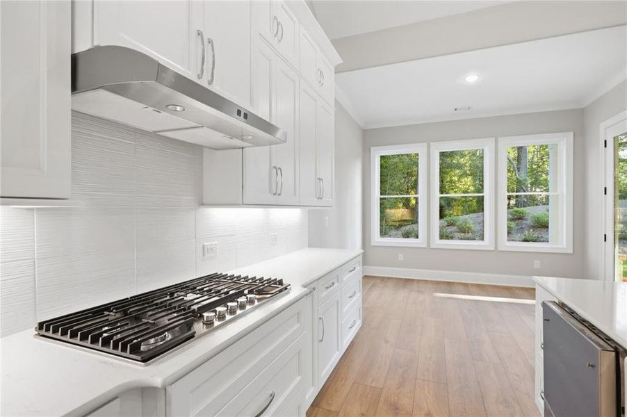 Furnished interior view inside a new home in , Powder Springs (Image 11).