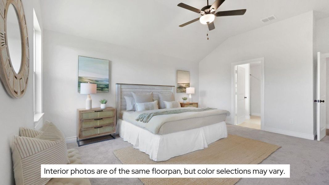 Furnished interior view inside a new home in Lexington Heights, Willis (Image 22). Furnished interior view inside a new home in Lexington Heights, Willis (Image 22).