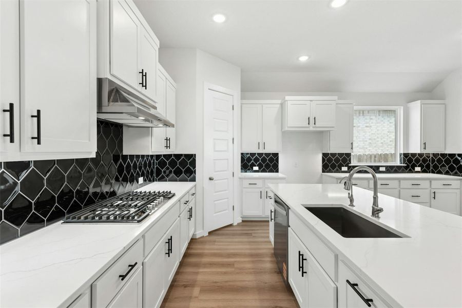 Furnished interior view inside a new home in University Heights, Round Rock (Image 10). Furnished interior view inside a new home in University Heights, Round Rock (Image 10).