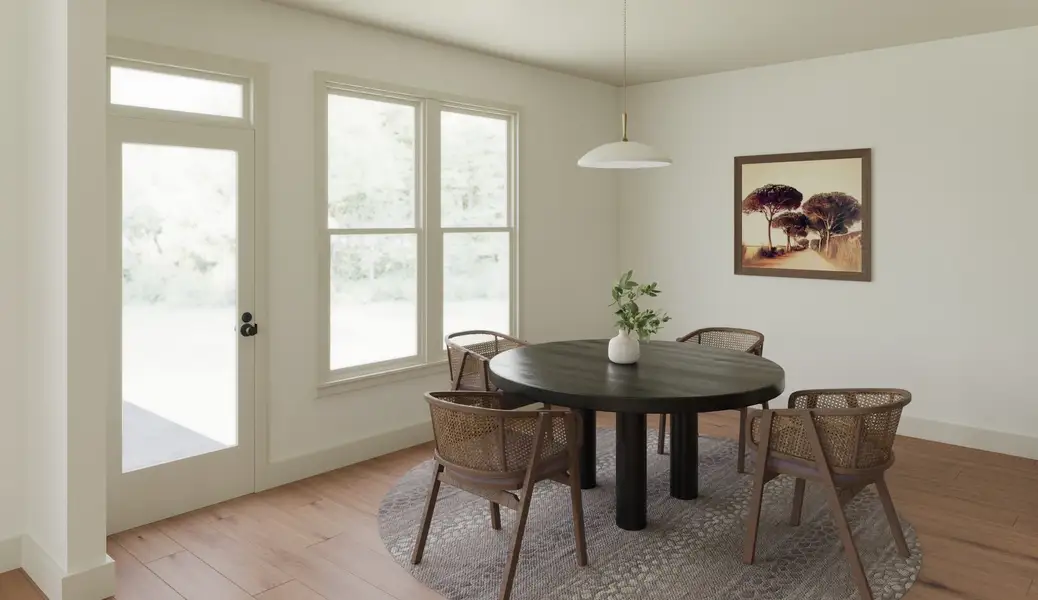 Representative furnished interior of a home built from the Winston by Fischer Homes in The Dunes at Sandbar, Santa Rosa Beach (Image 4).