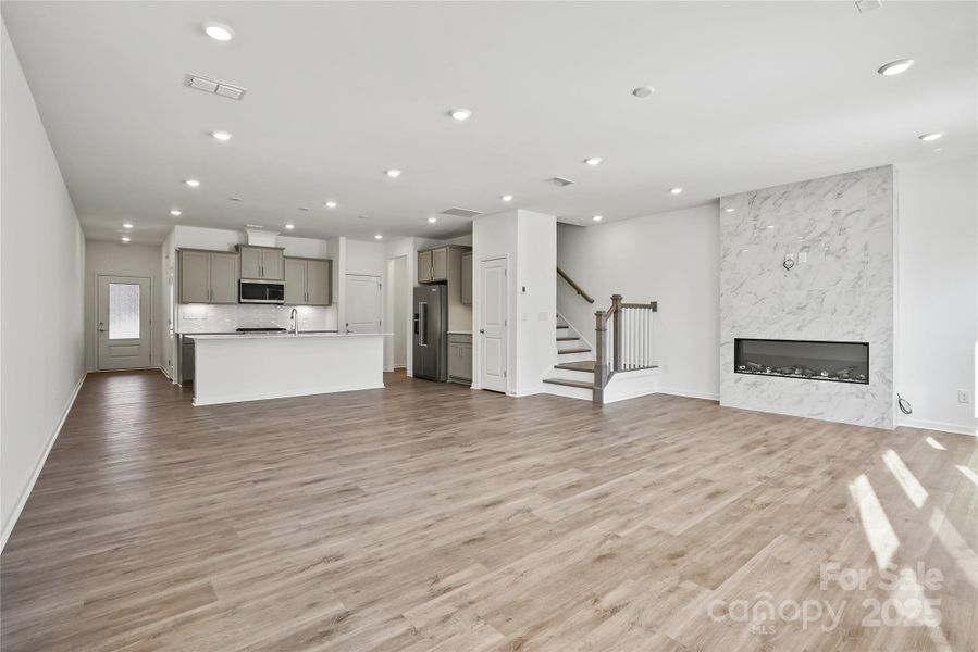 Spacious, unfurnished interior of a new home in Galloway Towns, Charlotte (Image 28). Spacious, unfurnished interior of a new home in Galloway Towns, Charlotte (Image 28).