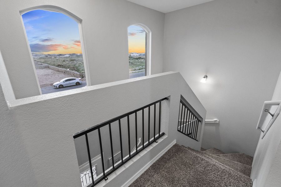 Representative unfurnished interior of a home built from the The Bellagio – 425SSC3CG by Saratoga Homes in Crossland, El Paso (Image 22).