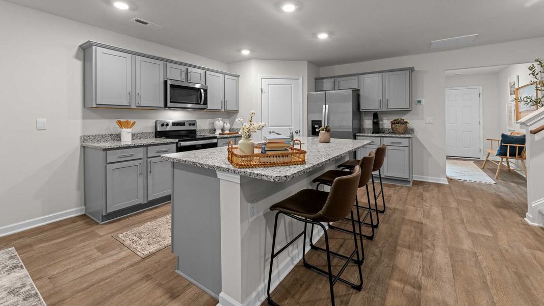 Furnished interior view inside a new home in Madeline Farm, New Bern (Image 8).