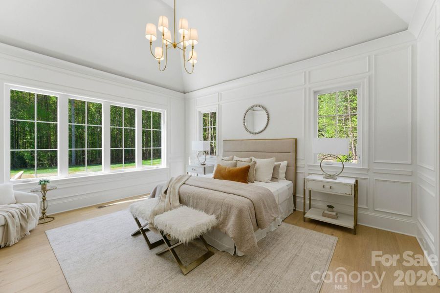 Furnished interior view inside a new home in , Davidson (Image 13).