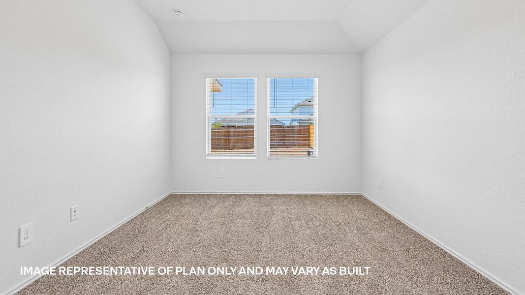 Representative unfurnished interior of a home built from the The Darcy by D.R. Horton in Marigold, Kyle (Image 16).