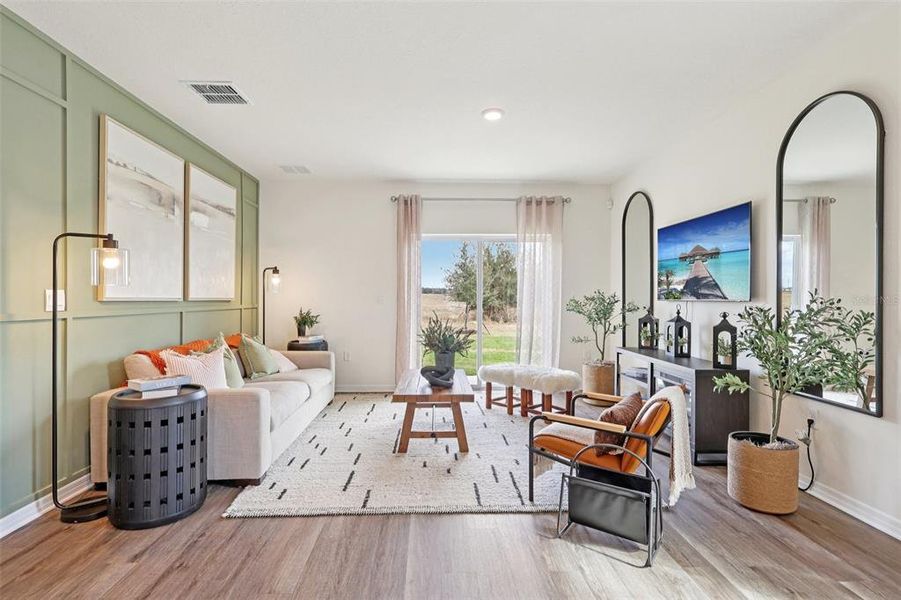 Furnished interior view inside a new home in , Lakeland (Image 31).