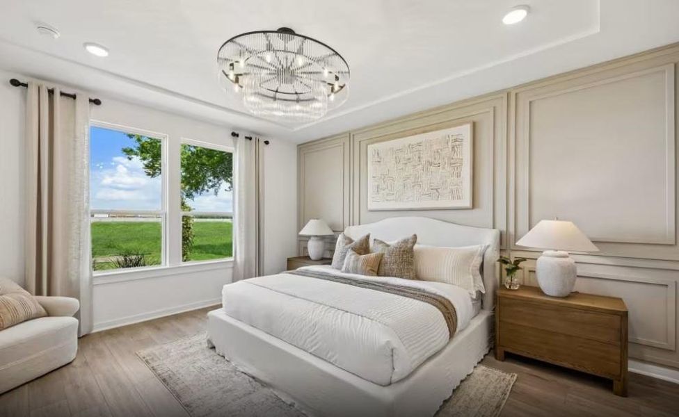 MODEL HOME images may NOT be consistent with the finished product.