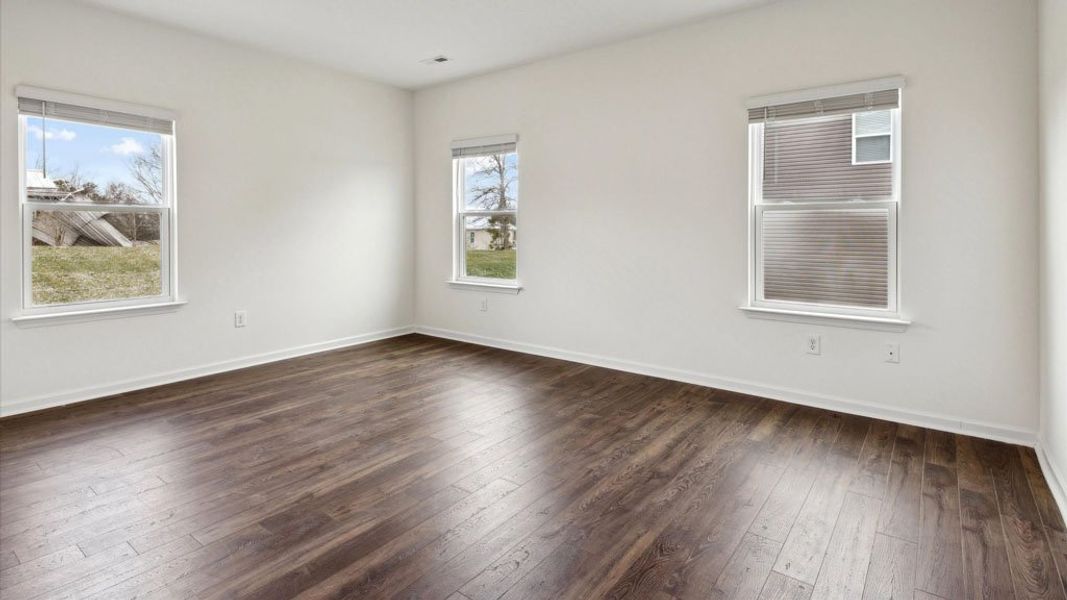 Representative unfurnished interior of a home built from the Fairview by D.R. Horton in Keebler Meadows, Johnson City (Image 11).