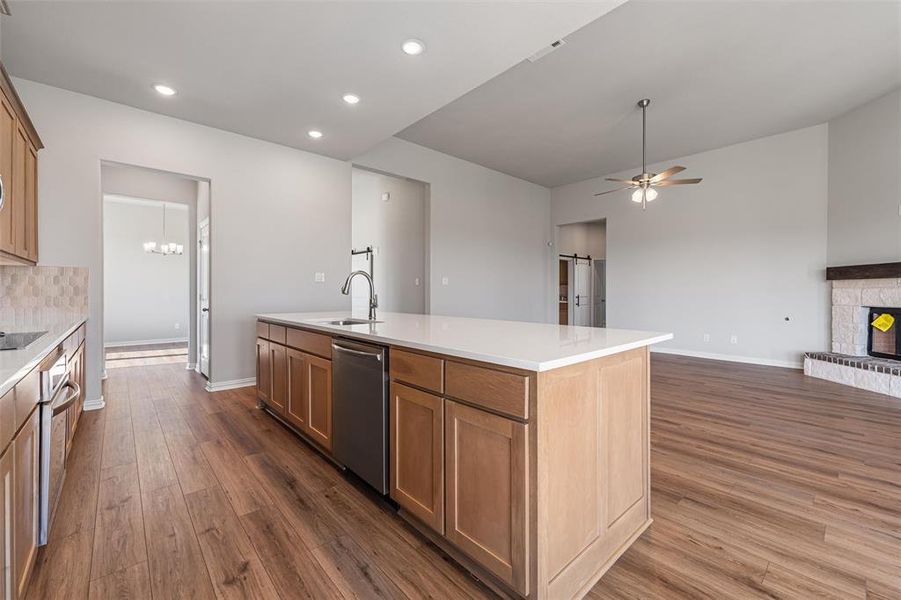 Furnished interior view inside a new home in Parker Heights, Valley View (Image 10). Furnished interior view inside a new home in Parker Heights, Valley View (Image 10).
