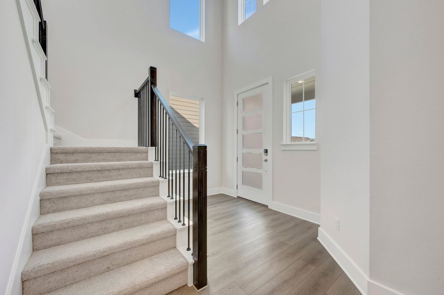 Spacious, unfurnished interior of a new home in The Meadows, Denton (Image 13).