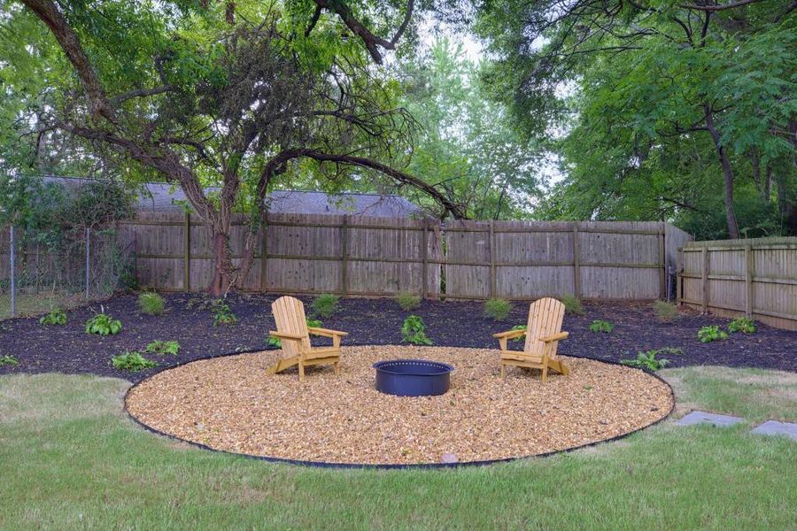 Exterior details and patio area of a home in , Atlanta (Image 31).