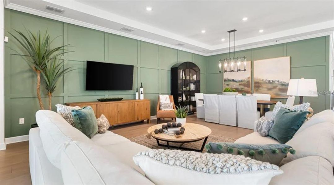 Furnished interior view inside a new home in Skye Ranch Community Group Page, Sarasota (Image 4).