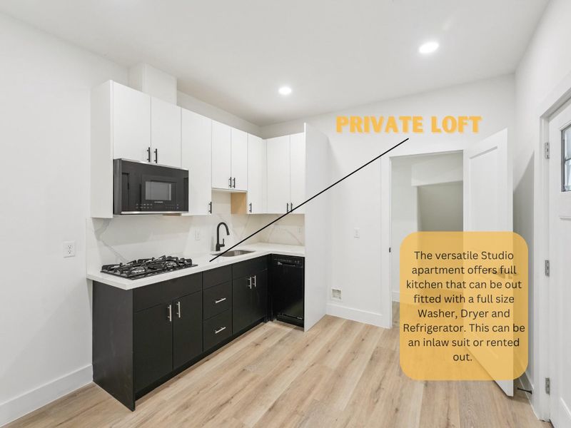 Furnished interior view inside a new home in , Houston (Image 8).