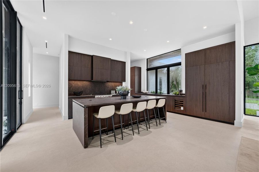 Furnished interior view inside a new home in , Miami (Image 6).