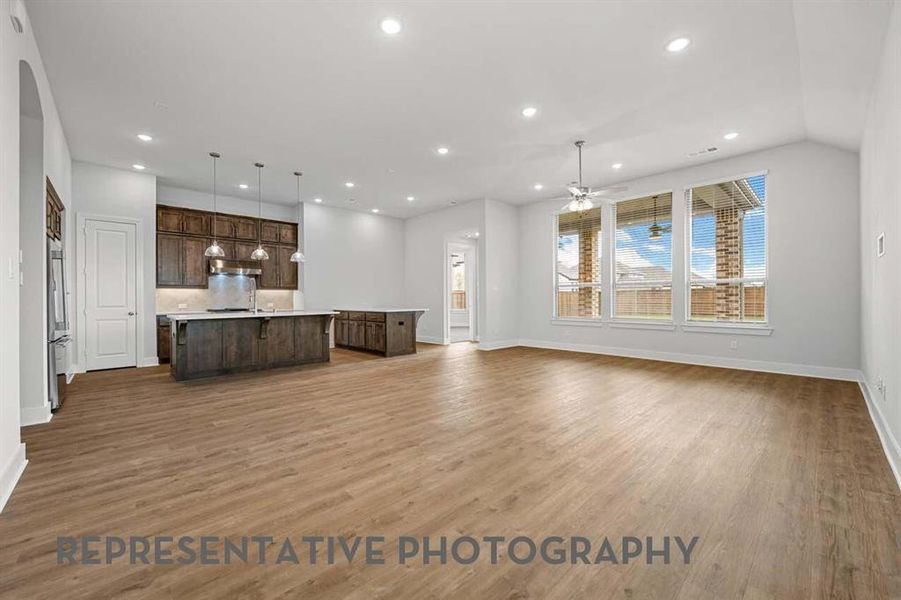 Spacious, unfurnished interior of a new home in Wildflower Ranch, Dish (Image 11).