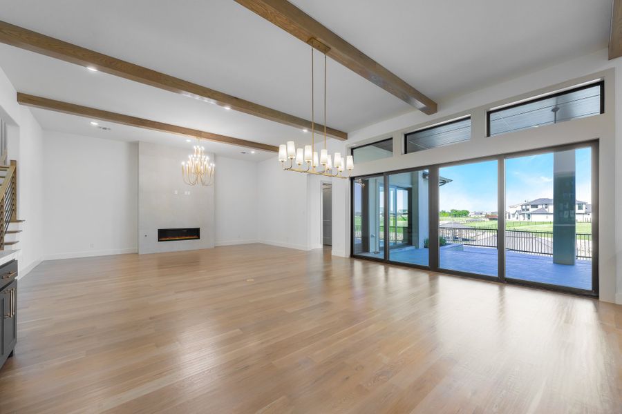 Spacious, unfurnished interior of a new home in The Resort on Eagle Mt. Lake, Fort Worth (Image 26). Spacious, unfurnished interior of a new home in The Resort on Eagle Mt. Lake, Fort Worth (Image 26).
