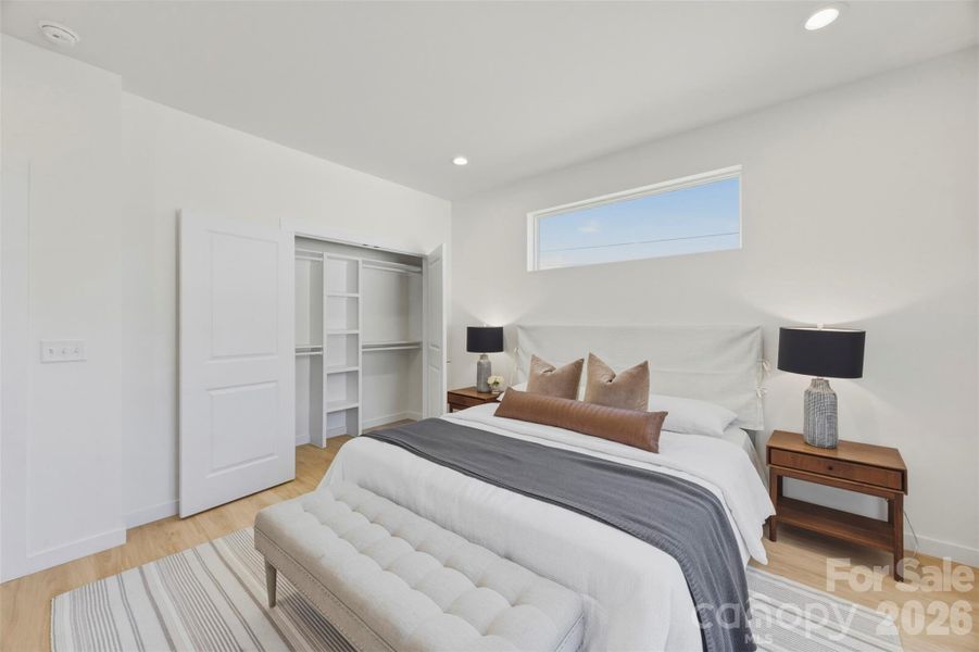 Furnished interior view inside a new home in , Charlotte (Image 16).