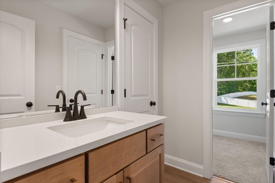 Furnished interior view inside a new home in Fiddler's Ridge, Advance (Image 13).