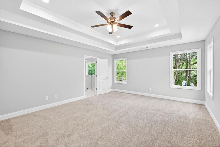 Spacious, unfurnished interior of a new home in , Sugar Hill (Image 33).