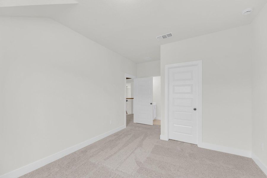 Spacious, unfurnished interior of a new home in Santa Rita Ranch, Liberty Hill (Image 56). Spacious, unfurnished interior of a new home in Santa Rita Ranch, Liberty Hill (Image 56).