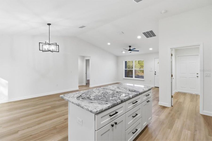 Furnished interior view inside a new home in , Citrus Springs (Image 10).