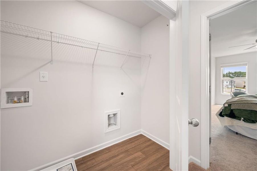 Spacious, unfurnished interior of a new home in Walden Park – The Collection, Jonesboro (Image 22).