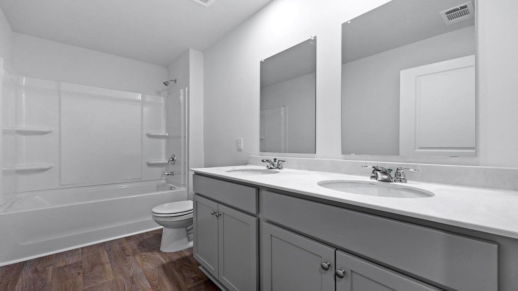 Furnished interior view inside a new home in Lakeview at Kitfield, Moncks Corner (Image 7).