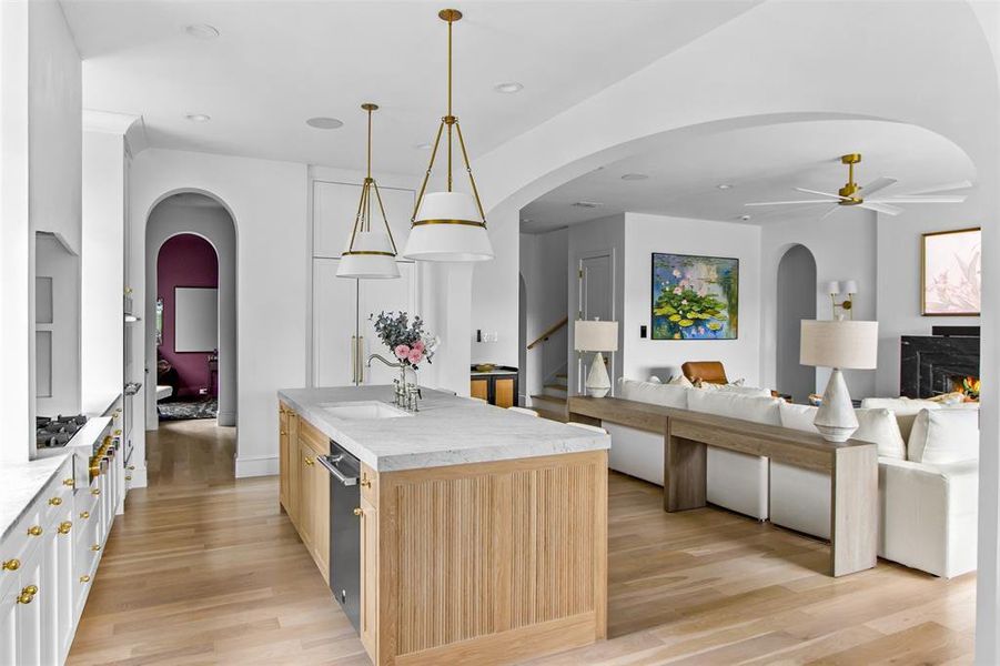 Furnished interior view inside a new home in , Dallas (Image 3). Furnished interior view inside a new home in , Dallas (Image 3).
