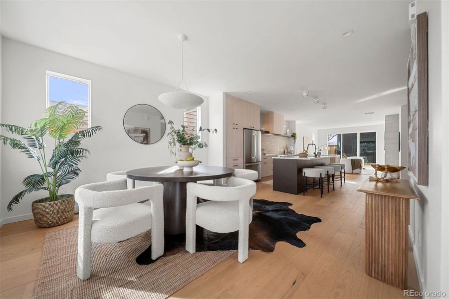 Furnished interior view inside a new home in , Denver (Image 5).