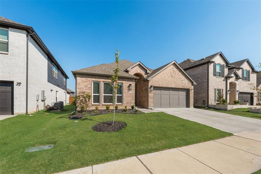 Exterior details and patio area of a home in , Celina (Image 3). Exterior details and patio area of a home in , Celina (Image 3).