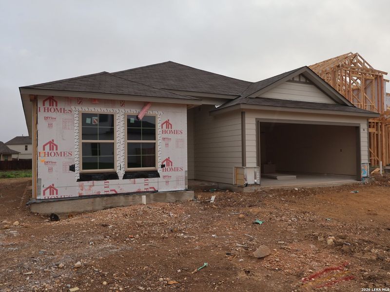 In-progress construction of a new home in Winding Brook, San Antonio, TX (Image 31).