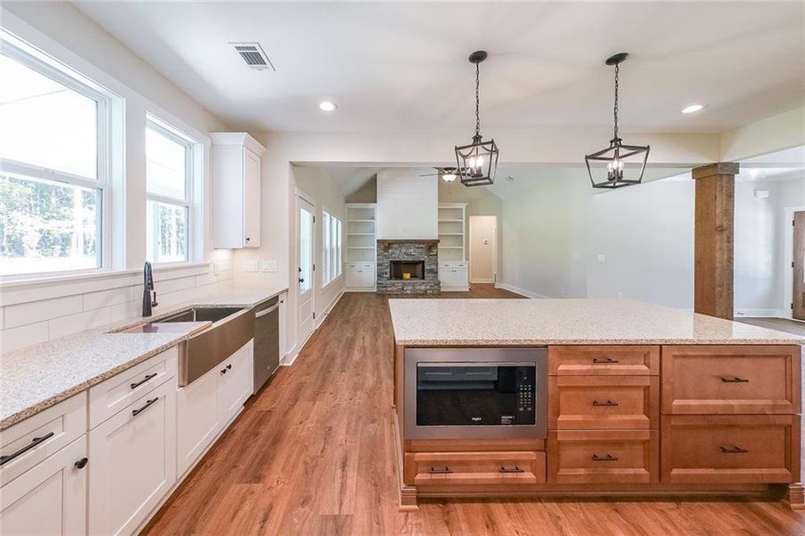 Furnished interior view inside a new home in , Rockmart (Image 6).