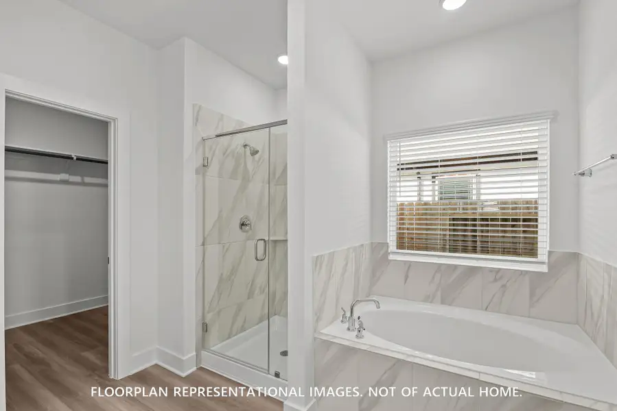 Furnished interior view inside a new home in Sorella, Tomball (Image 7).