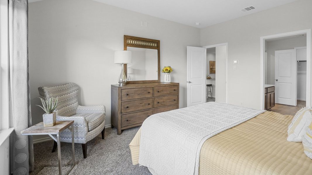 Furnished interior view inside a new home in Waverly Estates, Josephine (Image 12).